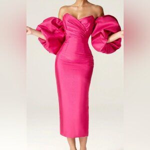 Pink Silk dress By Alieva NWT